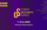 Cyber Security Nordic 2023 Fair Banner for the event
